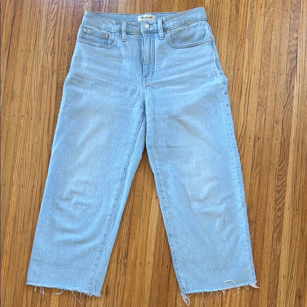 Madewell Perfect Vintage Wide-Leg Crop Jeans